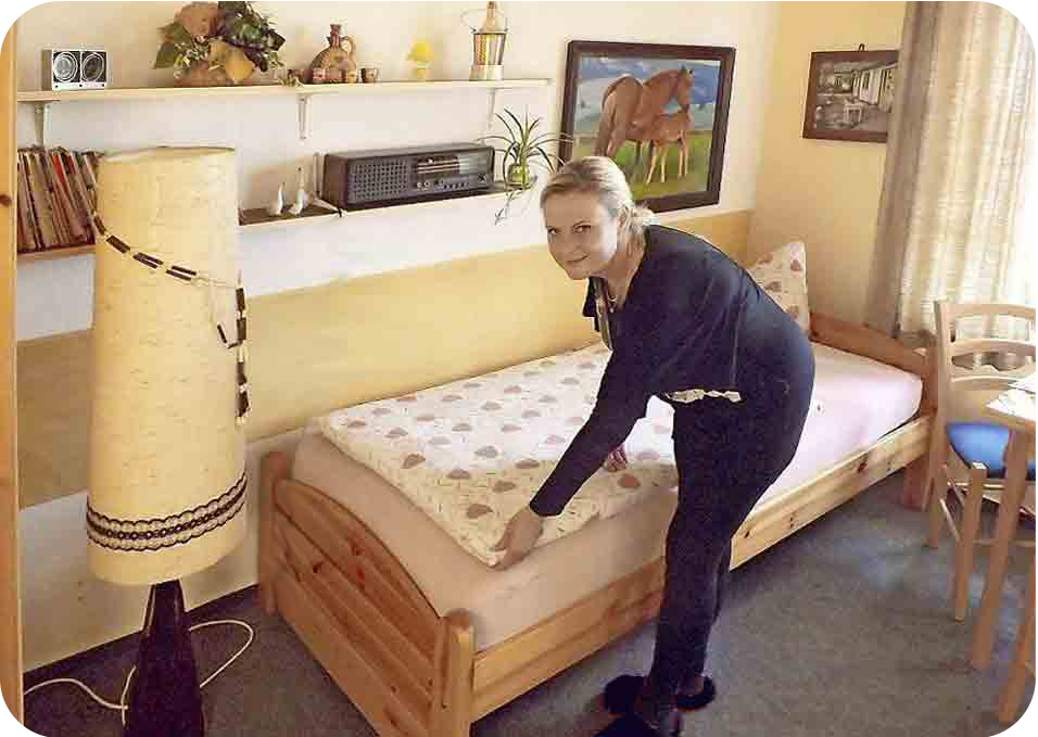 Pressebericht über Eckerts Pension