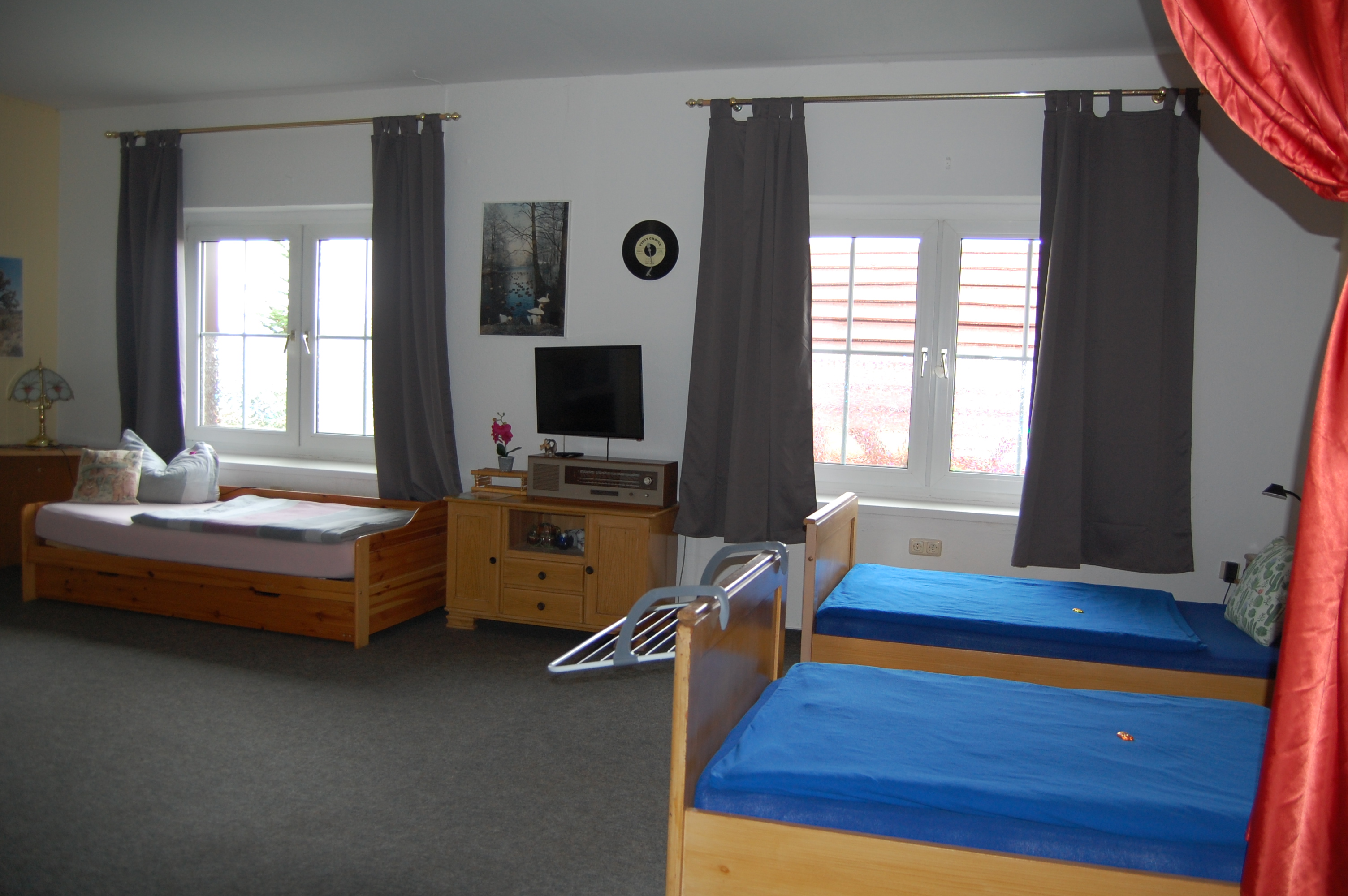 Schlafplatz Nr.2, mit Aufbettung